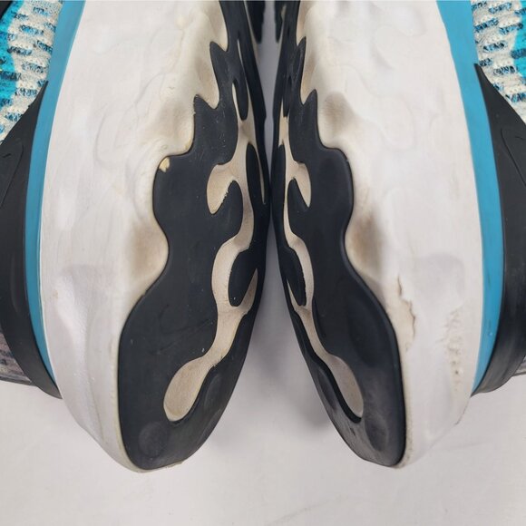 Nike React Infinity Run FK 3 Men's White Blue Running Shoes DH5392-102 US Sz 9.5 - Picture 8 of 10